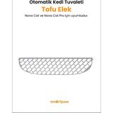 Smartpaw Otomatik Kedi Tuvaleti Tofu Iç Kum Eleği - Açık-Koyu Gri