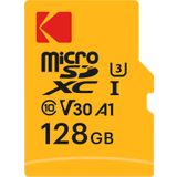 Smartree Kodak Mikro SD kart, 128 GB, UHS-I U3 V30 A1 microSDHC/XC – Mikro SD hafıza kartı – 95 MB/s'ye kadar okuma hızı – yazma hızı maks. 85 MB/s – ek bellek multimedya cihazları