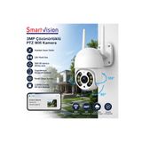 SmartVision Wifi Ptz Yapay Zeka 3MP Dış Cephe Güvenlik Kamerası