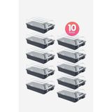 Smartware 10'Lu Set Erkek Antrasit Ayakkabı Kutusu