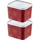 Smartware 2'li Set No Frost Saklama Kabı Carmen 1250 ml