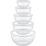 Smartware 5'li Set Loop Saklama Kabı - 1 lt - Şeffaf