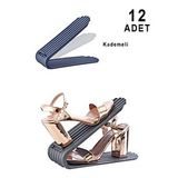 Smartware Clamp 12'Li Set Ayarlanabilir Ayakkabı Rampası