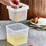 Smartware Loxo Süzgeçli Sızdırmaz Saklama Kabı 1500 ml - 1,5 lt - Mavi