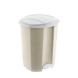 Smartware Pedallı Çöp Kovası 30 Lt - Latte