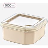 Smartware Q-Box Saklama Kabı 1000 ML BEJ