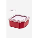 Smartware Q-Box Saklama Kabı 1000 ML CARMEN KIRMIZI
