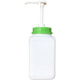 Smax Pompalı Ketçap Mayonez Kutusu & 2.5 lt Ketçap Mayonez Kabı Pompalı Boş Ketçap Pompası Dispanseri