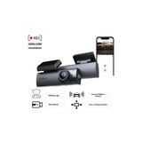 SMAYLİNG 1080P Araç Kamera Wifi+Dvr 3MP Gece Görüş 30Fps Sürüş Güvenliği Sarsıntı Sensörü BLM65