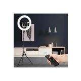 SMAYLİNG 22 Inç Ring Light Mega Boy Döküm Ayaklı Kuaför Makyaj Işığı Youtube Canlı Yayın Led Halka Lüx