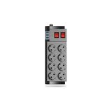 SMAYLİNG 8 Prizli Çoklu Priz - 3 USB Hızlı Şarj Portu, Çift Anahtarlı Güvenli Kontrol, Aşırı Akım & Kısa Devre Koruma, 4000W Güç Destekli Çoklu