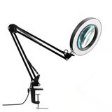 SMAYLİNG Büyüteçli LED Masa Lambası – 5X HD Optik Cam, 3 Işık Modu, Ayarlanabilir Kol, USB Güç, Mandallı Masa Tipi Çalışma ve Hobi Lambası – Elektronik, Makyaj, Okuma, Modelleme İçin
