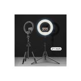 SMAYLİNG Ring Light Led Işık Halkası 21 Inç 54 Cm Profesyonel Stüdyo Işığı Ve 210 Cm Döküm Ayak Kumanda Çanta