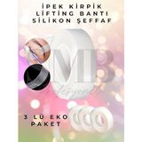 SMB Profesyonel Ipek Kirpik Silikon Şeffaf Bant - 3 Lü Eko Paket