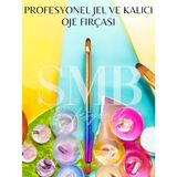 SMB Profesyonel Protez Tırnak Jel ve Kalıcı Oje Fırçası