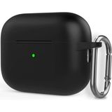 Smcase Apple Airpods Pro 2 Kılıf Silikon Mat Kancalı + Ip SF16 Siyah