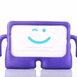 Smcase Apple iPad 10.2 2021 9. Nesil Tutacakli Cocuklar Icin Silikon İB1 Kılıf