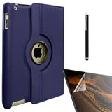 Smcase Apple iPad 2 3 4 360 Donebilen Koruma Kapakli Standli DN22 Nano Kalem Kılıf