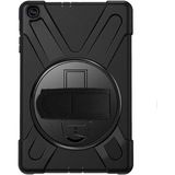 Smcase Apple iPad 2 3 4 Uyumlu Kılıf Defender Tablet Tank Koruma Standlı Df1 Siyah