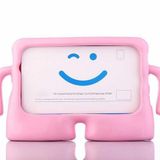Smcase Apple iPad 9.7 2018 6. Nesil Tutacakli Cocuklar Icin Silikon İb1 Kılıf