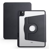 Smcase Apple iPad Air 10.9 2022 5. Nesil Smart Kapakli Kalem Bölmeli Termik Arkasi Seffaf T1 Kılıf
