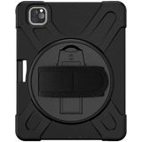 Smcase Apple iPad Pro 11 2020 2.nesil Uyumlu Kılıf Defender Tablet Tank Koruma Standlı Df2 Siyah