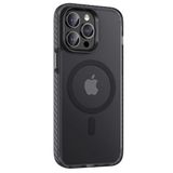 Smcase Apple iPhone 14 Pro Magsafe Şarj Özellikli Locik Mat Kapak Cep Telefonu Kılıfı