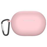 Smcase Huawei Freebuds Pro 2 Kılıf Mat Silikon Soft Kancalı Sf7 Pembe