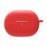 Smcase Huawei Freebuds Pro 3 Kılıf Model Uyumlu Mat Silikon Soft Kancalı Sf7 Kırmızı