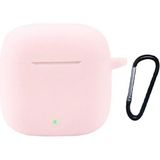 Smcase Huawei Freebuds Se 2 Kılıf Model Uyumlu Mat Silikon Soft Kancalı Sf7 Pembe