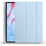 Smcase Huawei Honor X8 Pro 11.5' Kılıf Standlı Katlanabilir Pu Silikon Tf1 Mavi