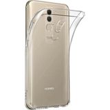 Smcase Huawei Mate 20 Lite Kamara Korumalı Şeffaf Silikon Cep Telefonu Kılıf