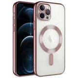 Smcase iPhone 13 Pro Max Lila Demre Kamera Korumalı Wiriless Özellikli Kapak Cep Telefonu Kılıfı