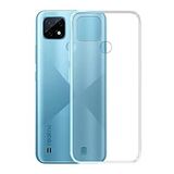 Smcase Realme C25s Kılıf Lüks Tpu Silikon Tam Kapatan Ekran Koruyucu