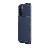 Smcase Samsung Galaxy A72 Negro Karbon Silikon Tam Kapatan Siyah Cep Telefonu Kılıfı