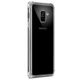 Smcase Samsung Galaxy J4 Darbe Korumalı Silikon Kılıf Tam Kapatan Cam