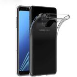 Smcase Samsung Galaxy J6 Silikon Cam Şeffaf Cep Telefonu Kılıfı