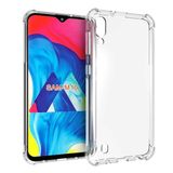 Smcase Samsung Galaxy M10 Darbe Korumalı Silikon Nano Şeffaf Cep Telefonu Kılıfı