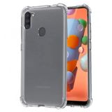 Smcase Samsung Galaxy M11 Darbe Korumalı Silikon Nano Şeffaf Cep Telefonu Kılıfı
