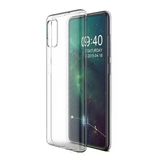 Smcase Samsung Galaxy S20 Lüks Silikon Nano Şeffaf Cep Telefonu Kılıfı