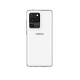 Smcase Samsung Galaxy S20 Ultra Coss Sert Hibrit Silikon Tam Kapatan Şeffaf Cep Telefonu Kılıfı