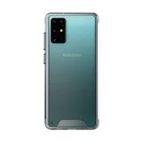Smcase Samsung Galaxy S20 Ultra Gard Darbe Korumalı Silikon Tam Kapatan Şeffaf Cep Telefonu Kılıfı