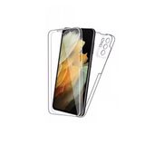 Smcase Samsung Galaxy S21 Ultra 5G Kılıf Ön Arka 360 Silikon