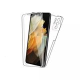 Smcase Samsung Galaxy S22 Ultra 5G Kılıf 360 Ön Arka Silikon
