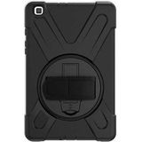 Smcase Samsung Galaxy Tab A8 2019 T290 Uyumlu Kılıf Defender Tablet Tank Koruma Standlı Df1 Siyah