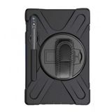 Smcase Samsung Galaxy Tab S7 Plus T970 Tablet Tank Koruma Defender Standli DF3 Kılıf