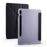 Smcase Samsung Galaxy Tab S7 T870 Katlanabilir Standli Pu Silikon TF2 Kılıf
