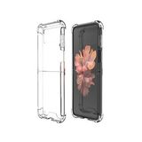 Smcase Samsung Galaxy Z Flip4 Kılıf Darbe Korumalı Transparent Acrylic Kapak