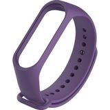 Smcase Xiaomi Mi Band 4 Kordon Mor Silikon Cep Telefonu Kılıf
