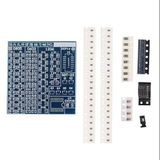 SMD bileşen lehimleme öğrenme kiti DIY kiti direnç diyot kondansatör